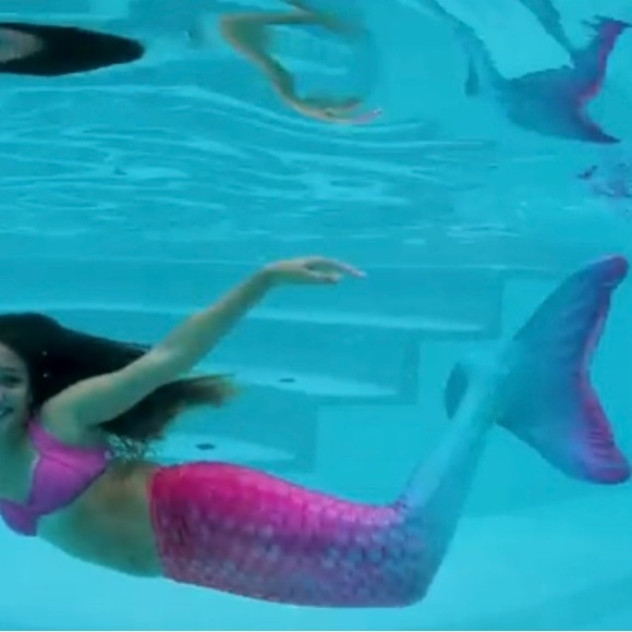 🏄🏻♀️ Mermaid Tail Bundle 🌸 Finfun Bahama Breeze Adult XS NWT Mermaid Tail Skin - Picture 9 of 15